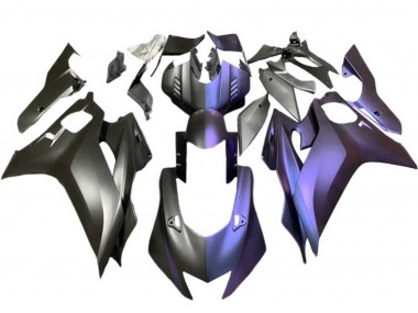 2017-2023 Matte Black Purple Yamaha YZF 600 R6 Motorcycle Fairings