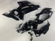 2017-2023 Glossy Black Yamaha YZF 600 R6 Motorcycle Fairings