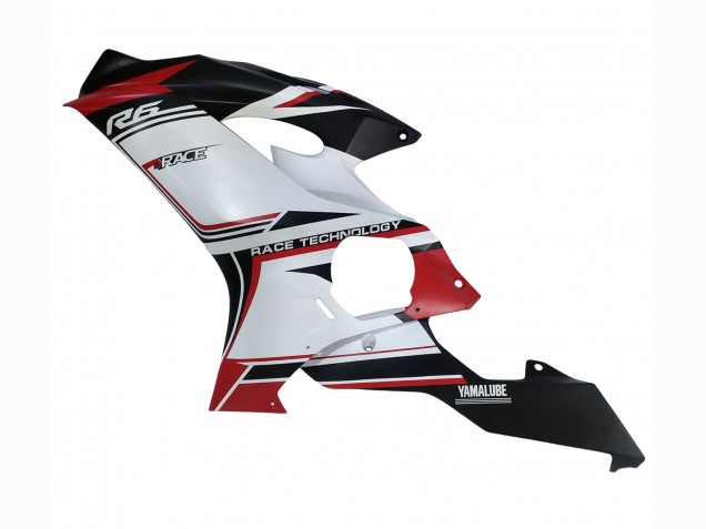 2017-2023 White Red Black Semakin Didepan Yamaha YZF 600 R6 Motorcycle Fairings