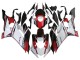 2017-2023 White Red Black Semakin Didepan Yamaha YZF 600 R6 Motorcycle Fairings
