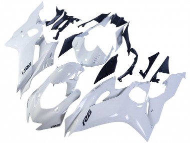 2017-2023 White Yamaha YZF 600 R6 Motorcycle Fairings
