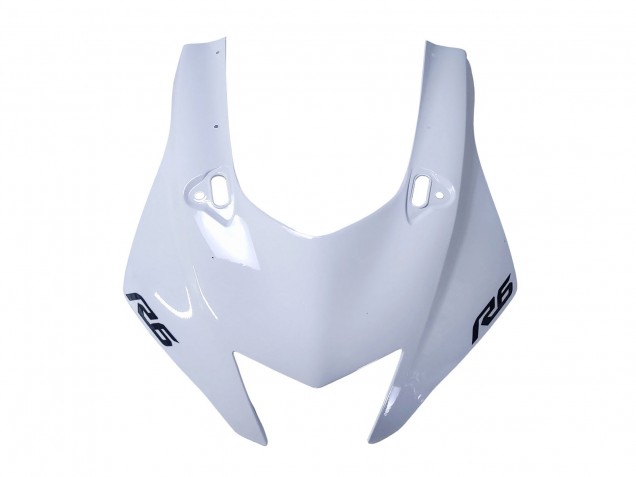 2017-2023 White Yamaha YZF 600 R6 Motorcycle Fairings