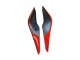 2011-2015 Matte Black Red Stripe Honda CBR250RR Motorcycle Fairings