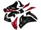 2011-2015 Glossy Black Red Honda CBR250RR Motorcycle Fairings
