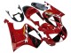 2000-2006 Red Black Stripe Racing Honda VTR1000 Motorcycle Fairings