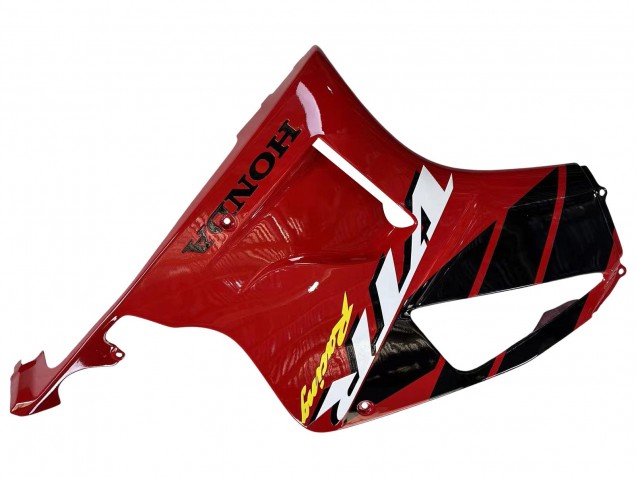 2000-2006 Red Black Stripe Racing Honda VTR1000 Motorcycle Fairings