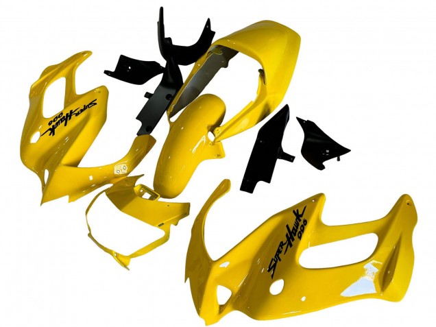 1997-2005 Yellow Honda VTR1000F Motorcycle Fairings