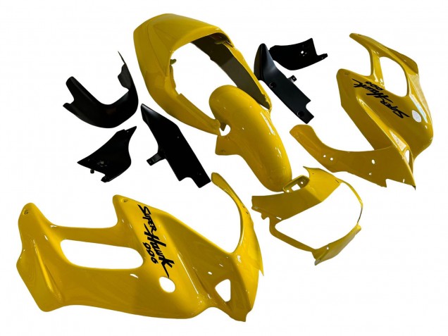 1997-2005 Yellow Honda VTR1000F Motorcycle Fairings