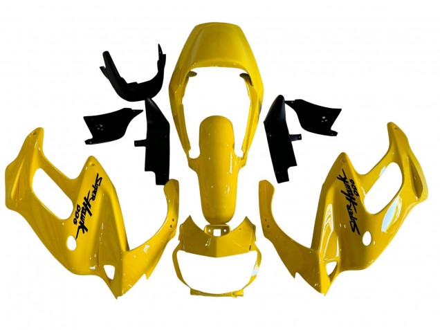 1997-2005 Yellow Honda VTR1000F Motorcycle Fairings