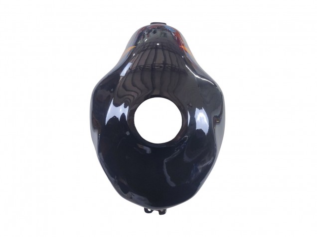 1997-2005 Glossy Black Gold Honda VTR1000F Motorcycle Fairings