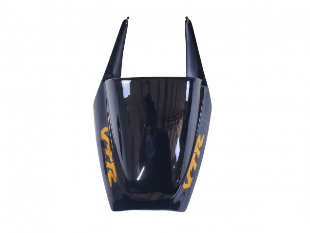 1997-2005 Glossy Black Gold Honda VTR1000F Motorcycle Fairings