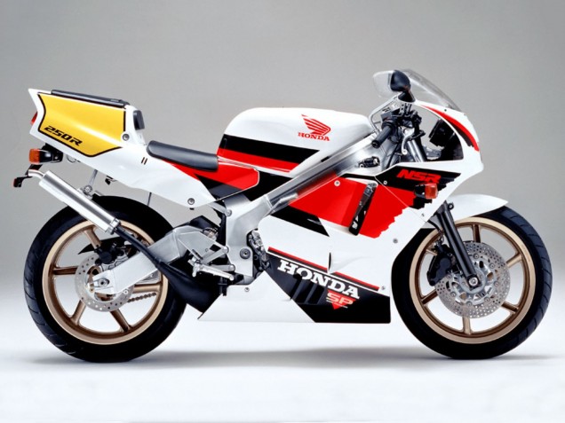 1990-1993 White Red Yellow Black Honda NSR250R Motorcycle Fairings