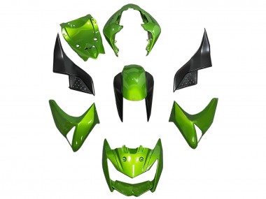 2003-2006 Green Glossy Black Kawasaki Z1000 Motorcycle Fairing