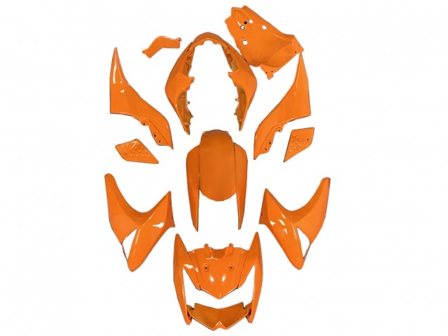 2003-2006 Orange Kawasaki Z1000 Motorcycle Fairings