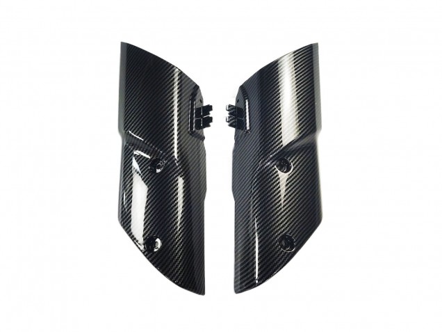 2010-2013 Black Carbon Fiber Kawasaki Z1000 Motorcycle Fairings