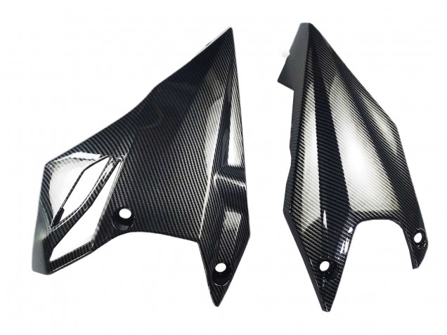 2010-2013 Black Carbon Fiber Kawasaki Z1000 Motorcycle Fairings