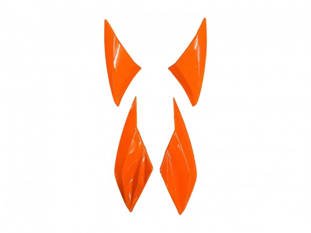 2010-2013 Orange Glossy Black Kawasaki Z1000 Motorcycle Fairings