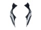 2014-2019 White Blue Black Kawasaki Z1000 Motorcycle Fairings
