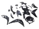 2014-2019 Black Carbon Fiber Kawasaki Z1000 Motorcycle Fairings