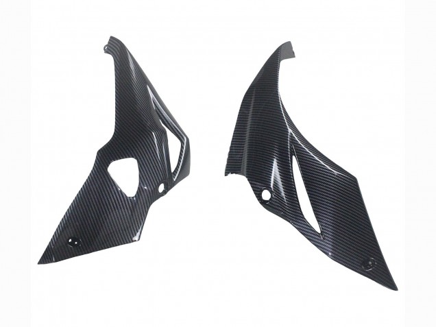 2014-2019 Black Carbon Fiber Kawasaki Z1000 Motorcycle Fairings