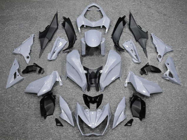 2013-2018 Nardo Grey Black Kawasaki Z800 Motorcycle Fairings