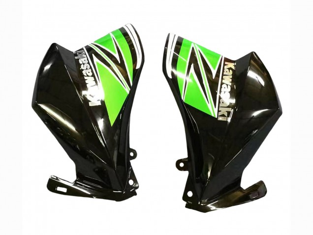 2013-2018 Green Glossy Black Kawasaki Z800 Motorcycle Fairings
