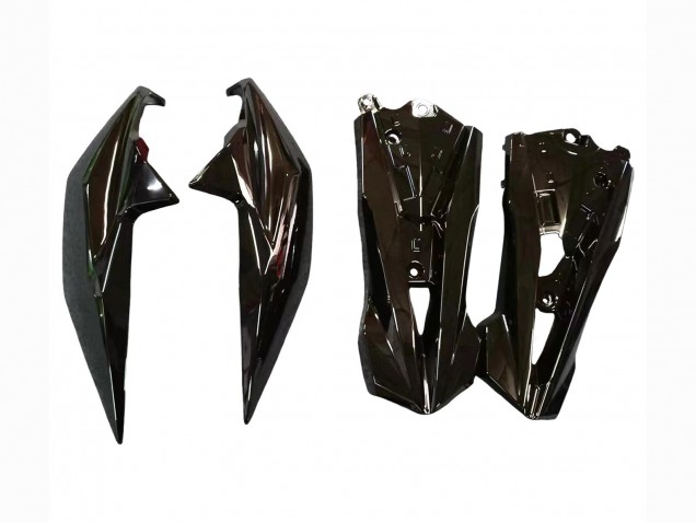 2013-2018 Green Glossy Black Kawasaki Z800 Motorcycle Fairings
