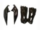 2013-2018 Green Glossy Black Kawasaki Z800 Motorcycle Fairings
