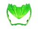 2013-2018 Green Glossy Black Kawasaki Z800 Motorcycle Fairings