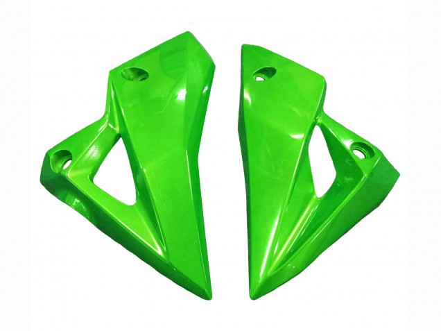 2013-2018 Green Glossy Black Kawasaki Z800 Motorcycle Fairings