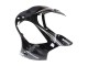 2000-2001 Glossy Black White Elf Snow Kawasaki ZX12R Motorcycle Fairings