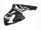 2000-2001 Glossy Black White Elf Snow Kawasaki ZX12R Motorcycle Fairings