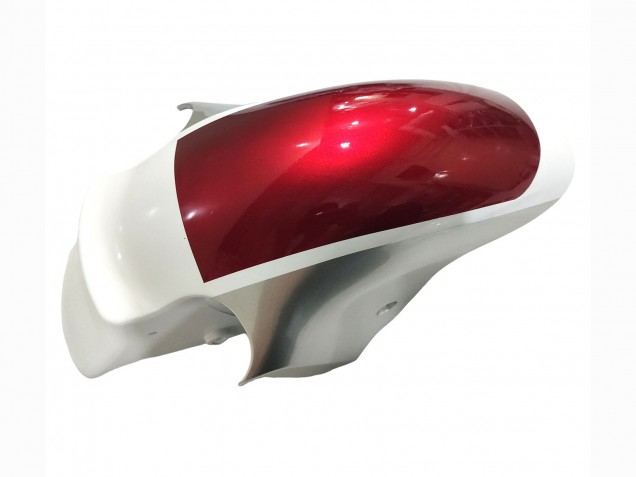2002-2006 White Red Black Kawasaki ZX12R Motorcycle Fairings