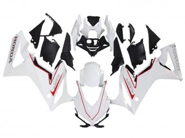 2019-2020 White Red Black Honda CBR650R Motorcycle Fairings