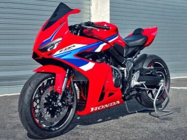 2024-2025 Red White Blue Honda CBR650R Motorcycle Fairings