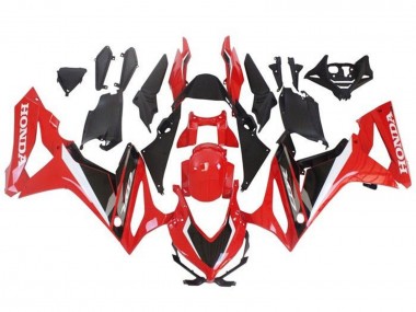 2021-2023 Red White Black Honda CBR650R Motorcycle Fairings