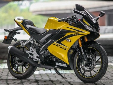2018-2024 Yellow Black Yamaha YZF R15 Motorcycle Fairings