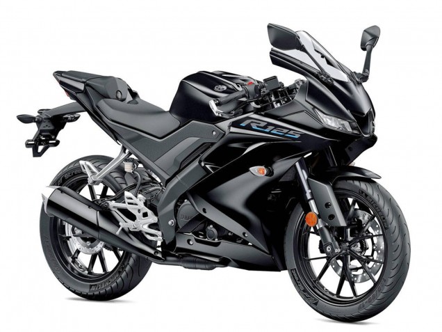2019-2024 Matte Black Yamaha YZF R125 Motorcycle Fairings