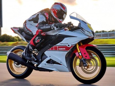 2019-2024 White Red Yellow Yamaha YZF R125 Motorcycle Fairings