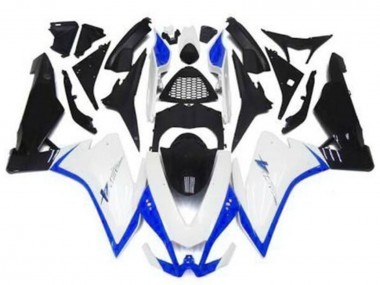 2009-2015 White Blue Black Aprilia RSV4 1000 Motorcycle Fairings