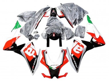 2009-2015 Red Black Silver Green Aprilia RSV4 1000 Motorcycle Fairings