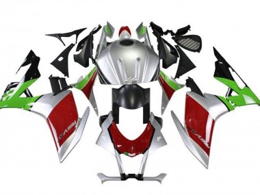 2009-2015 Silver Black Red Green Aprilia RSV4 1000 Motorcycle Fairings