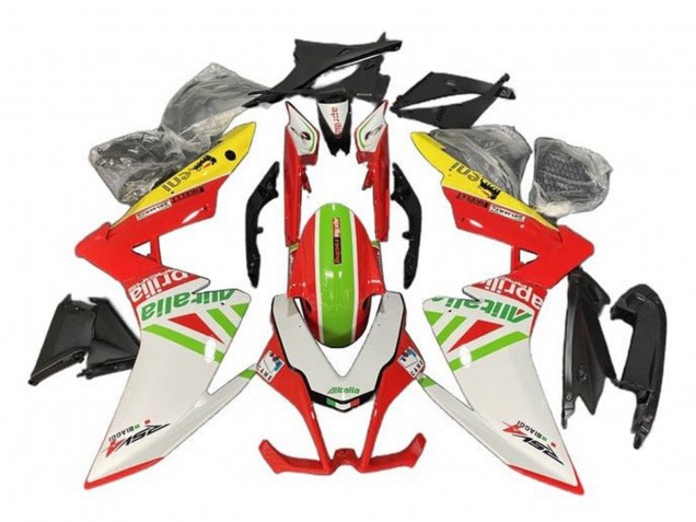 2009-2015 White Red Green Yellow Aprilia RSV4 1000 Motorcycle Fairings