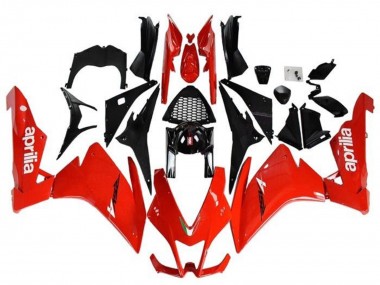 2009-2015 Red Aprilia RSV4 1000 Motorcycle Fairings