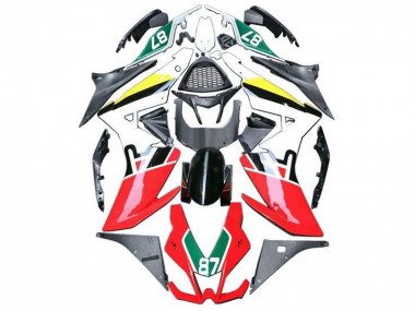 2009-2015 Red White Black Green Yellow 87 Aprilia RSV4 1000 Motorcycle Fairings