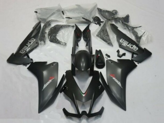 2009-2015 Matte Black Silver Red Decal Aprilia RSV4 1000 Motorcycle Fairings