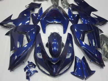 2006-2007 Dark Blue Kawasaki ZX10R Motorcycle Fairing