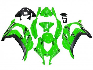 2016-2020 Green Black Kawasaki ZX10R Motorcycle Fairings
