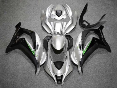 2016-2020 Silver Green Black Kawasaki ZX10R Motorcycle Fairings