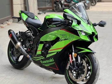 2021-2026 Green Black Red Stripe Kawasaki ZX10R Motorcycle Fairings